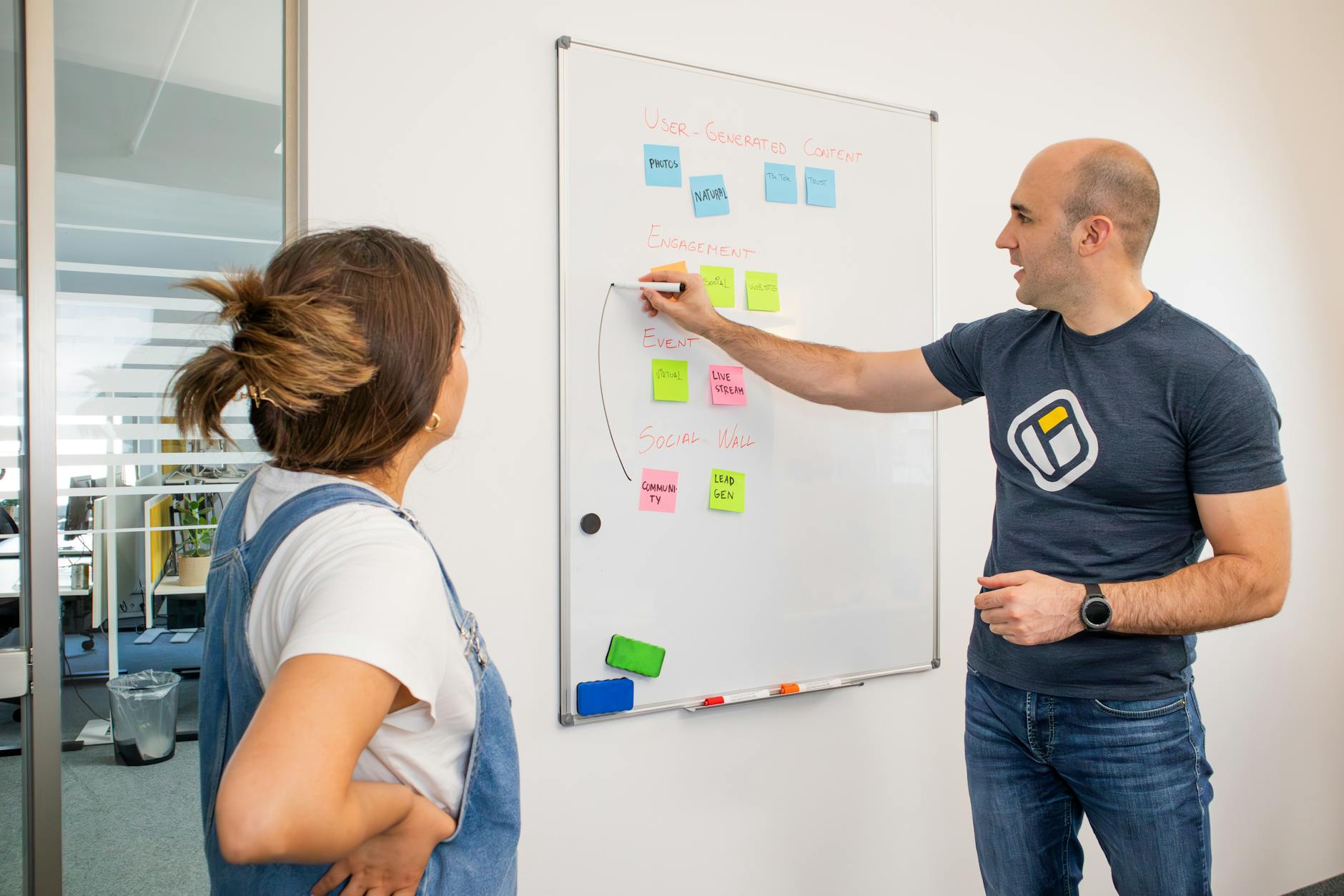 team whiteboard planning sprint